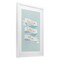 Stupell Industries Blue Hello Little One Framed Print Under Glass, design by Amanda Houston